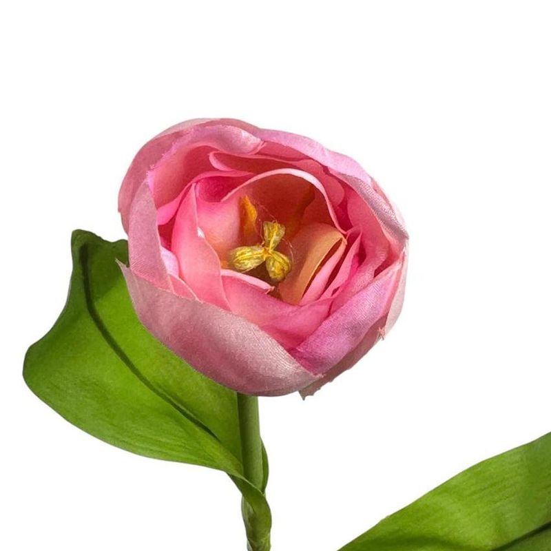Flor Decorativa Tulipán Rosado