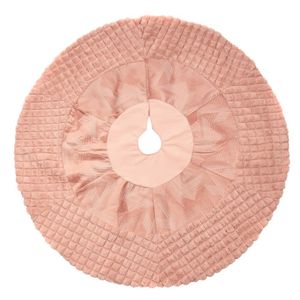 Falda para Árbol de Navidad en Color Rosado