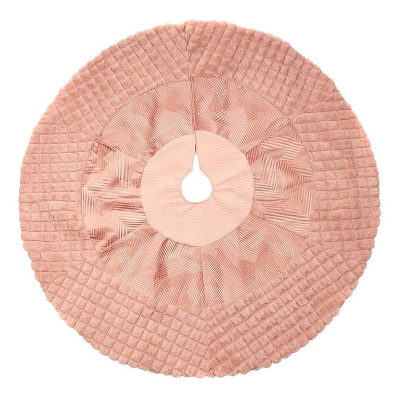 Falda para Árbol de Navidad en Color Rosado