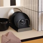 Organizador Extensible Para Utensilios De Cocina Gris