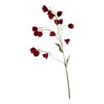 Flor Decorativa Linterna Roja