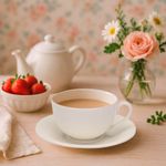 Taza De Porcelana Redonda