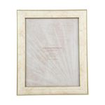 Portarretrato Beige con Orilla Dorada 30 x 25 cm