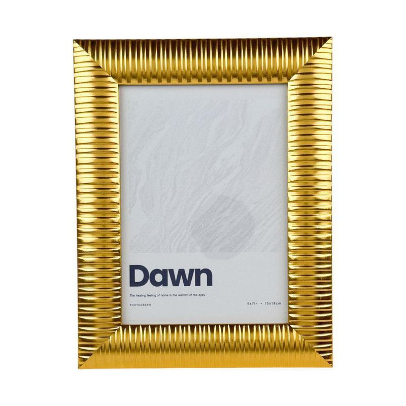 Portarretrato Dorado con Textura 23 x 18 cm