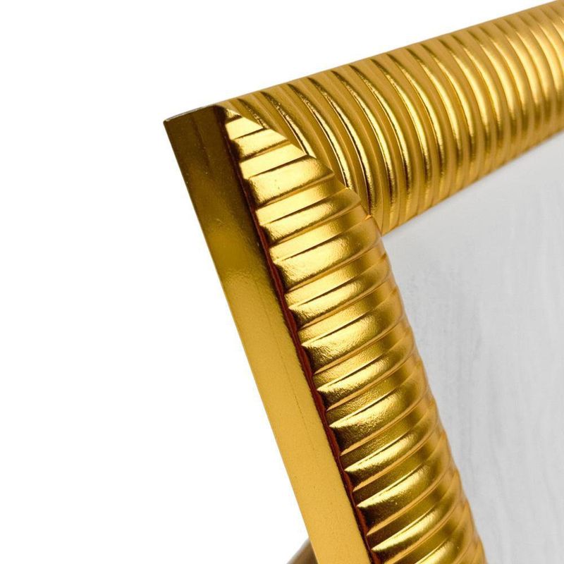 Portarretrato Dorado con Textura 23 x 18 cm
