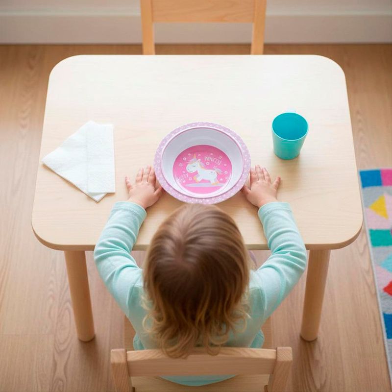 Bowl Infantil Unicornio 8 Oz