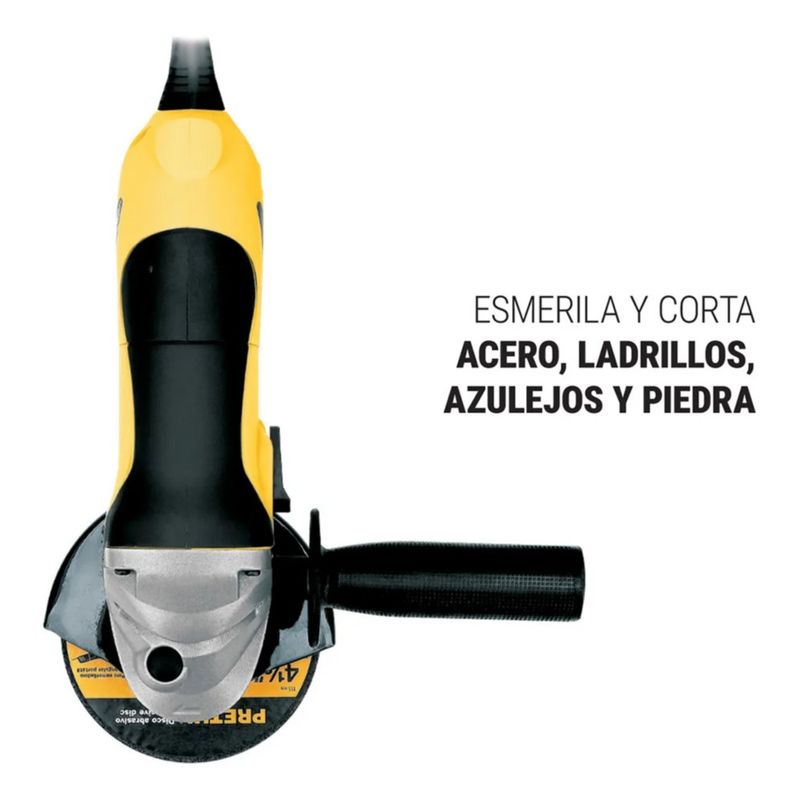 Esmeriladora Angular 4-1/2 Plg de 700W