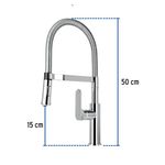 Lavaplatos Monomando Riviera Cromo