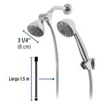 Cabeza de Ducha Aero Fija con Extensión