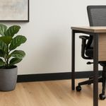 Zócalo Flexible Negro de 4 Plg por 1 M Lineal