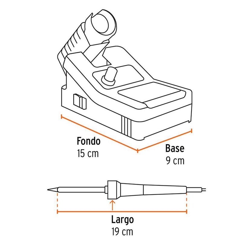 Cautín Profesional con Estación 48 W