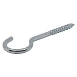 Set de 6 Armellas Abiertas Metálicas para Sujeción de 3 3/4 Plg