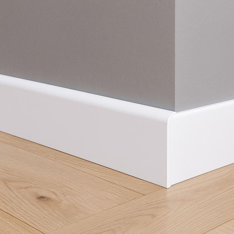 Kit de Zócalo Pvc Blanco 2.70 M