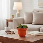 Maceta Redonda #1 Atenas 5 Plg