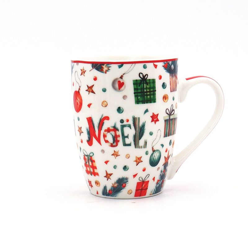 Set de 4 Tazas Navideñas