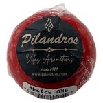 Vela Esférica Roja Decorativa de Navidad