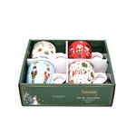Set de 4 Tazas Navideñas