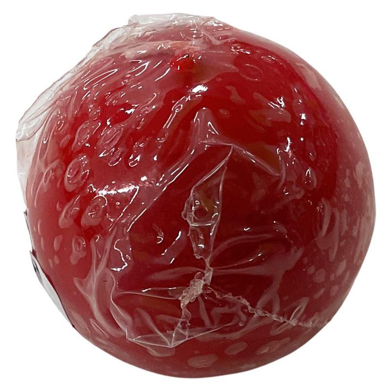 Vela Esférica Roja Decorativa de Navidad