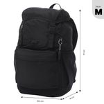 Mochila Plegable Negra Collapse
