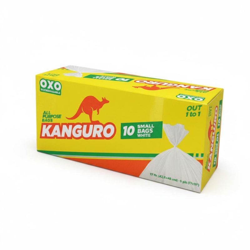 Bolsa para Basura Tamaño S de 10 Pzas - Kanguro