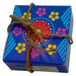 Cajita Cuadrada Decorada con 4 Dulces Artesanales