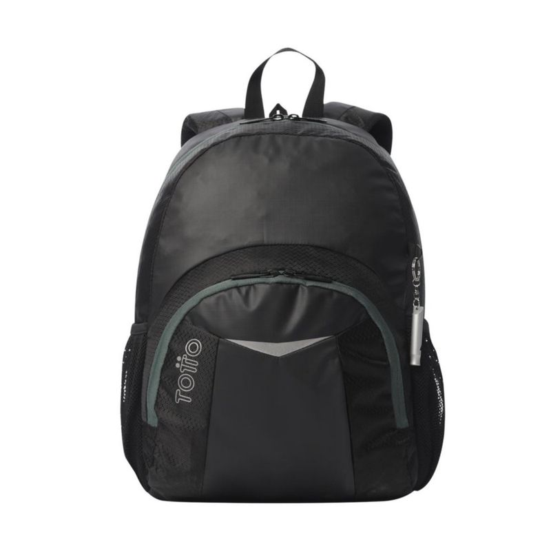 Mochila Compacta Negra Hierro