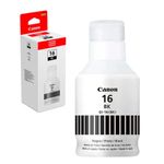 Botella de Tinta Canon GI 16 BK 167 Ml Negro