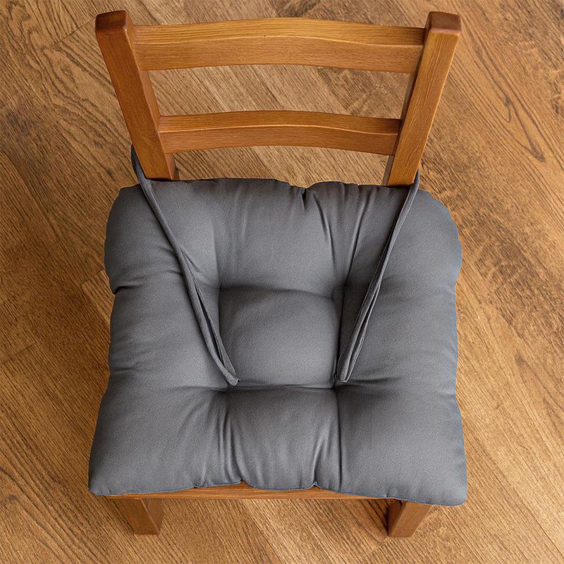 Cojín Para Silla Charcoal Gris