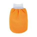 Guante de Microfibra para Lavado de Auto Color Naranja