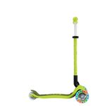 Scooter Plegable Con Luces Verde