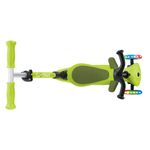 Scooter Plegable Con Luces Verde