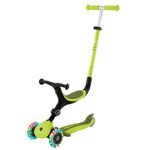 Scooter Plegable Con Luces Verde