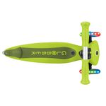 Scooter Plegable Con Luces Verde