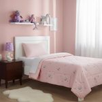 Set De Cubrecama 3 Pzas Unicornio Tamaño Full Queen