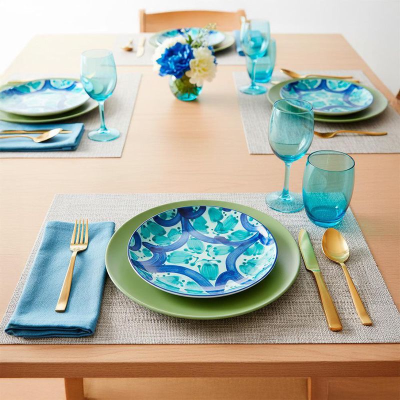 Individual Plateado 45 x 30 Cm