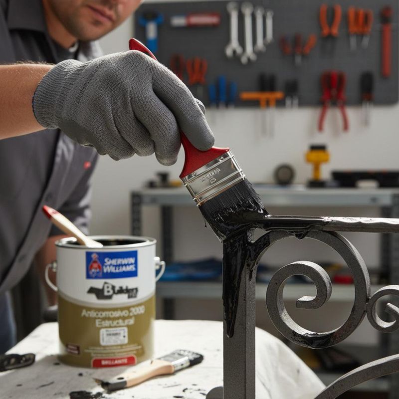 Pintura Anticorrosiva 2000 Brillante Negro