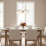 Lámpara Colgante Base E27 de 40W Tipo Esfera 5 Luces