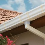 Soporte para Canaleta Plástica Beige