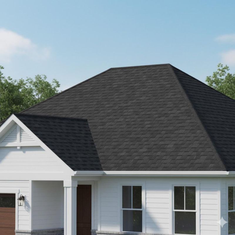 Shingle Dual Negro Cambridge Ar 30 3D