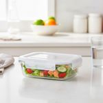 Recipiente Rectangular de Vidrio 850 Ml