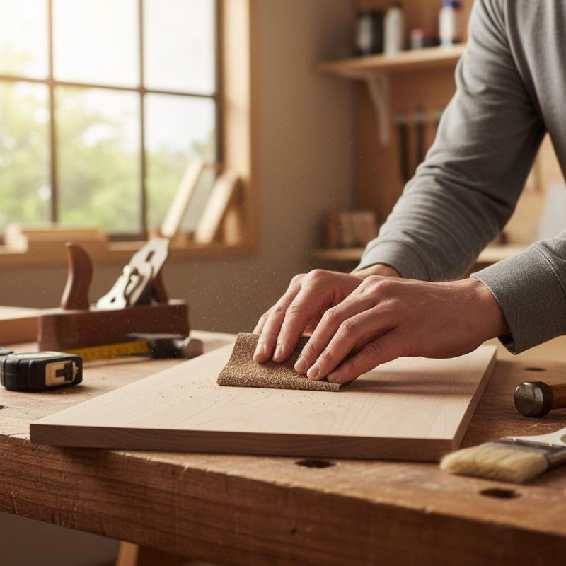 Lija de Papel Grano 150 Color Café