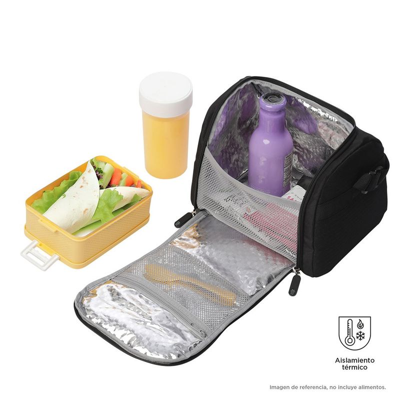 Lonchera Térmica Negra Devry 2.0