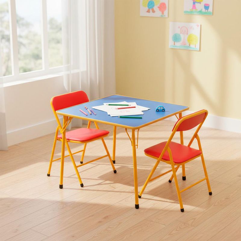 Set de Mesa y 2 Sillas Plegables Infantil Julián