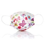 Mascarilla Desechable para Niñas Mariposas