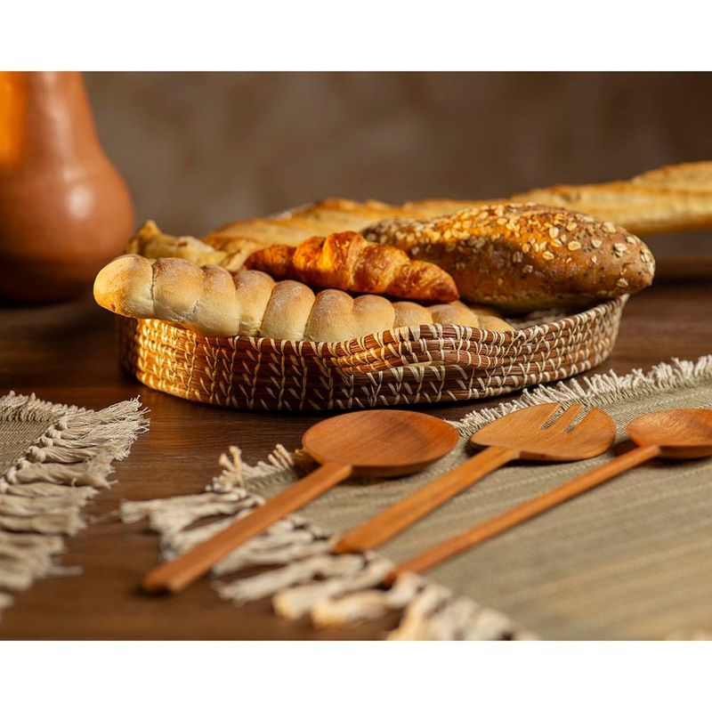 Canasta de Acícula de Pino 60 Cm Café