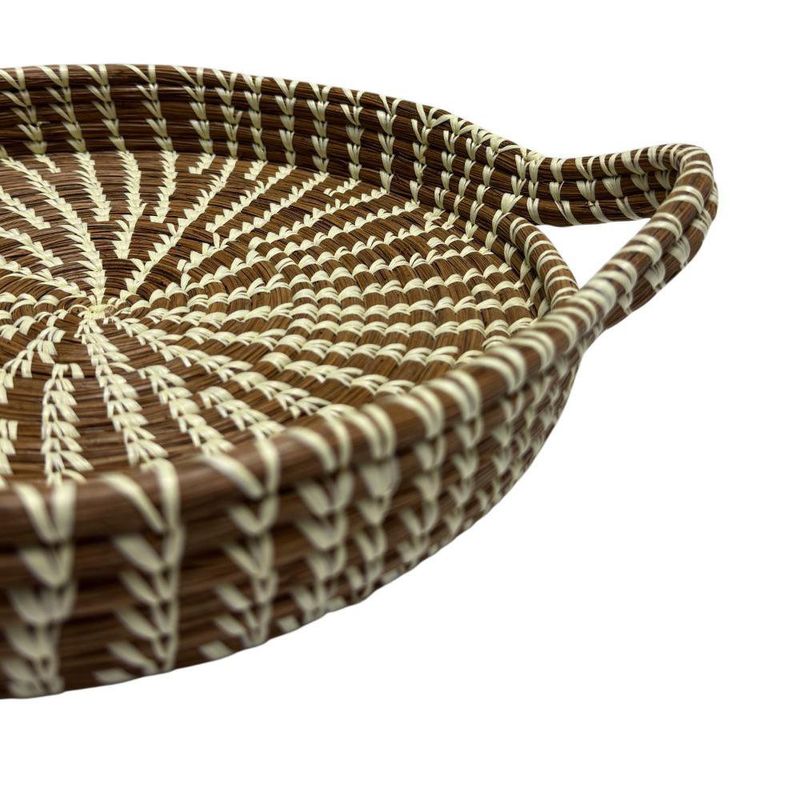 Canasta de Acícula de Pino 60 Cm Café