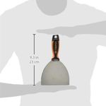 Espátula Flexible de Acero Inoxidable con Mango Comfort Grip de 5 plg