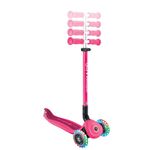 Scooter Plegable con Luces Rosa