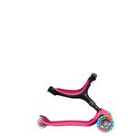 Scooter Plegable con Luces Rosa
