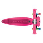 Scooter Plegable con Luces Rosa